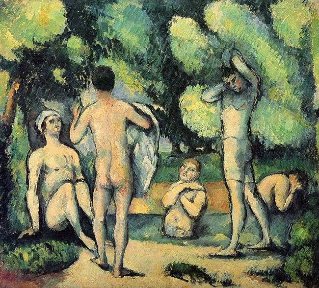Paul Cezanne Badende China oil painting art
